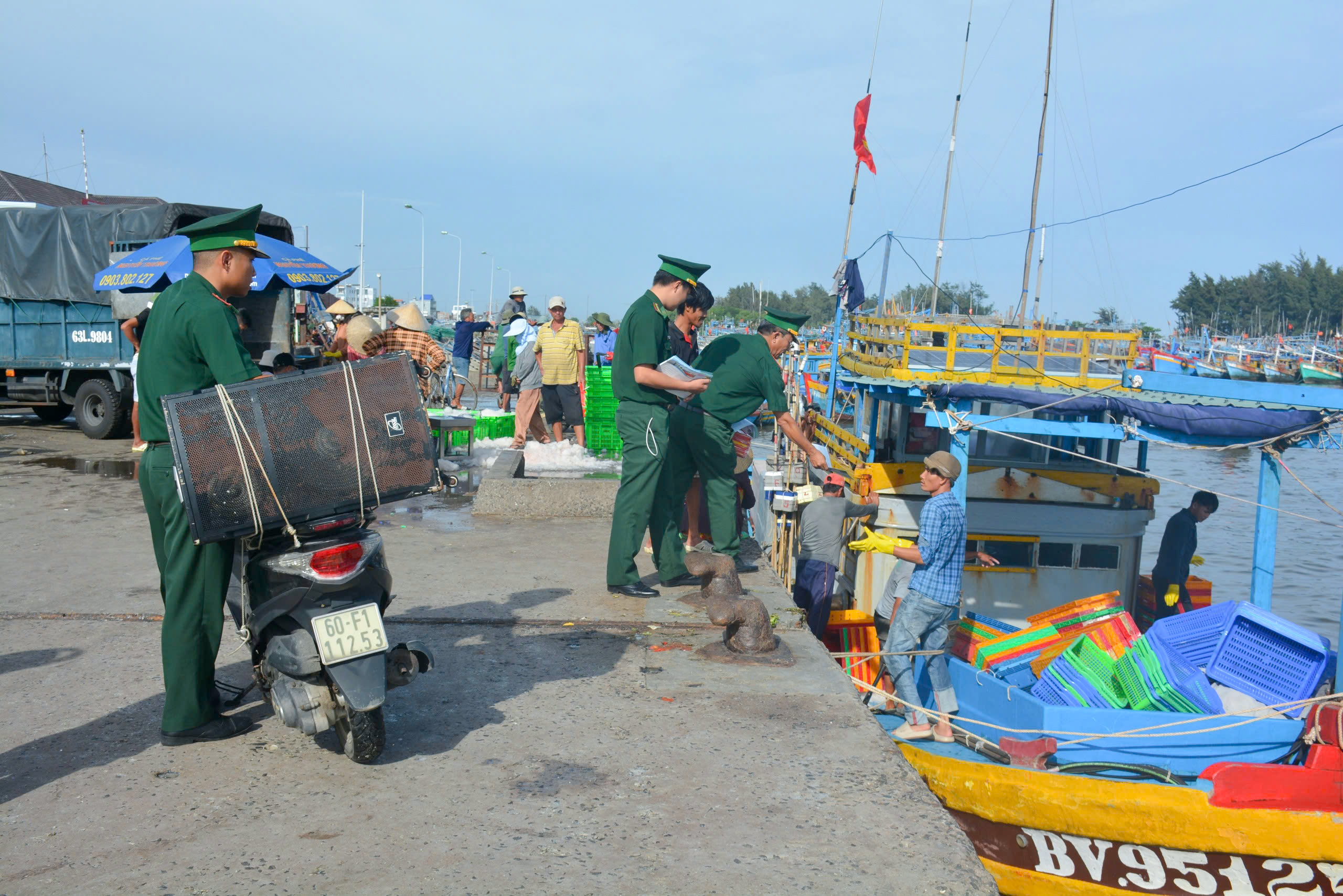 Trạm kiểm soát Biên phòng Bình Châu (Đồn Biên phòng Bình Châu)  sử dụng mô hình 
