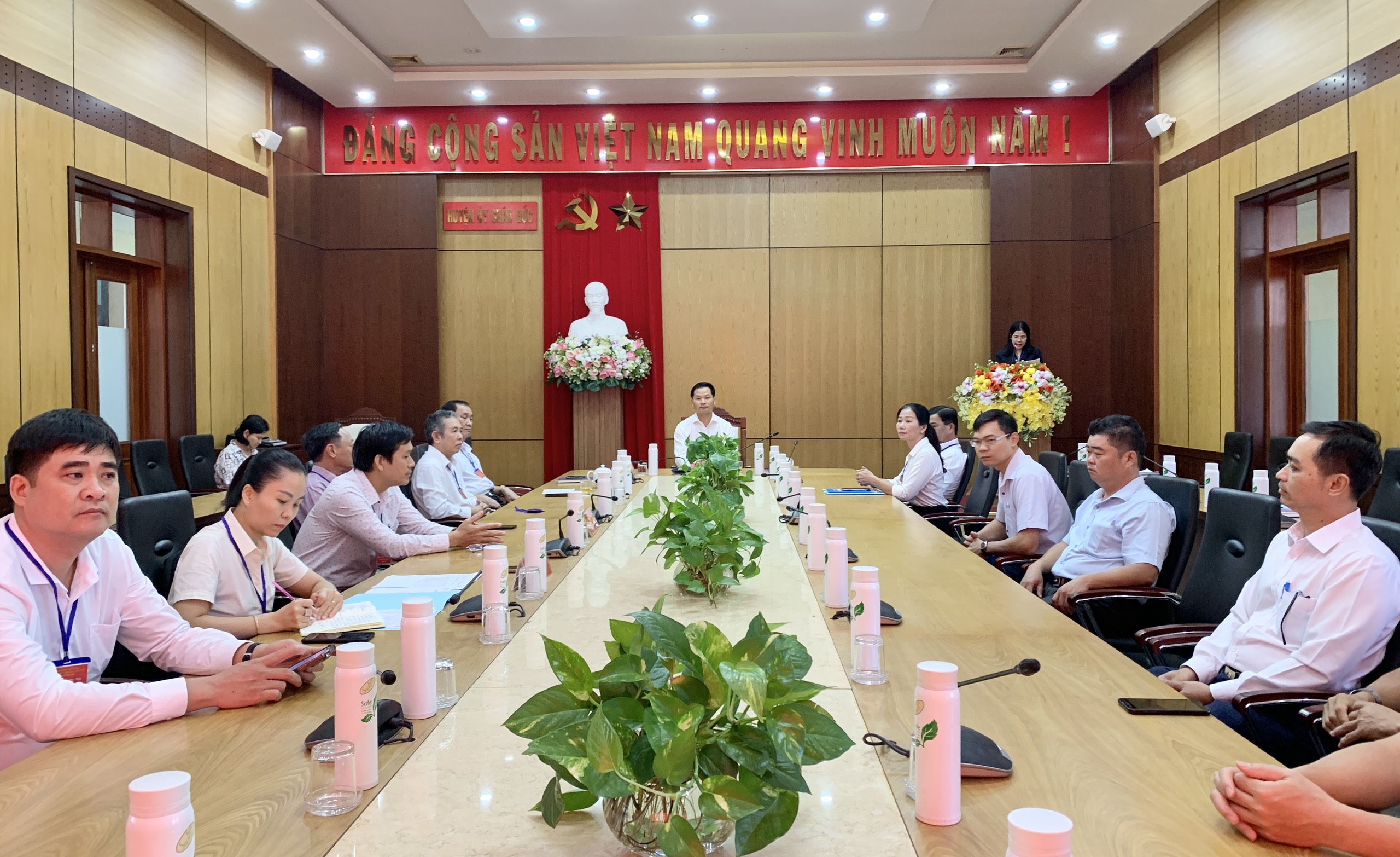 Ban Thường vụ Huyện uỷ Châu Đức tổ chức khai mạc kỳ thi tuyển các chức danh lãnh đạo, quản lý.