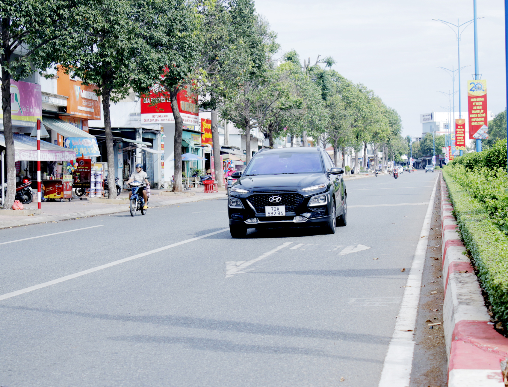 Xây dựng NTM giúp diện mạo nông thôn trên địa bàn tỉnh ngày càng khang trang, sạch đẹp.
