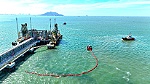Diễn tập ứng phó cháy và tràn dầu