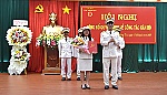 Chi cục Thuế khu vực XV công bố quyết định công tác cán bộ