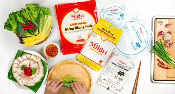 Bánh tráng không nhúng nước Mikiri