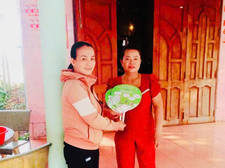 Đại diện UBND xã Long Tân, huyện Long Đất 