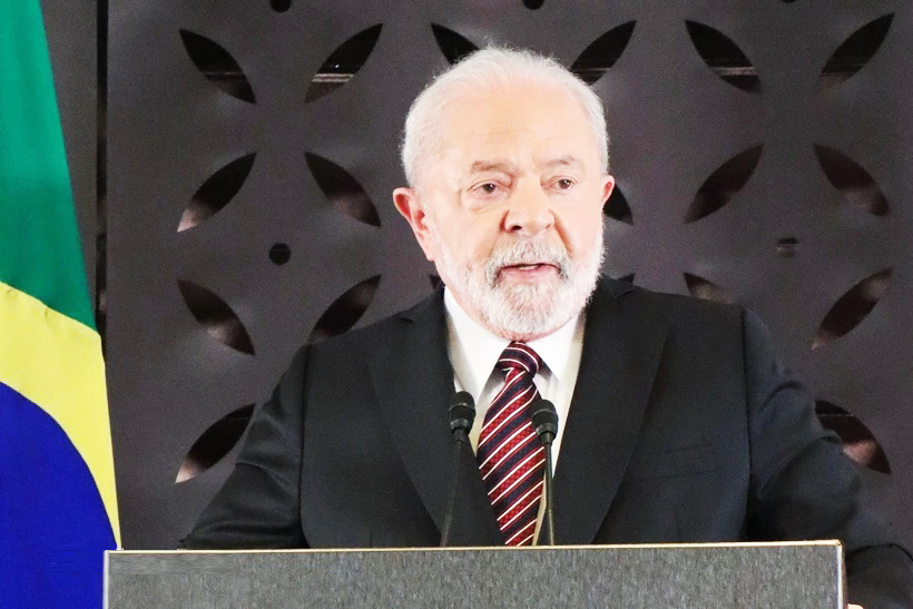 Tổng thống Brazil Luiz Inacio Lula da Silva.