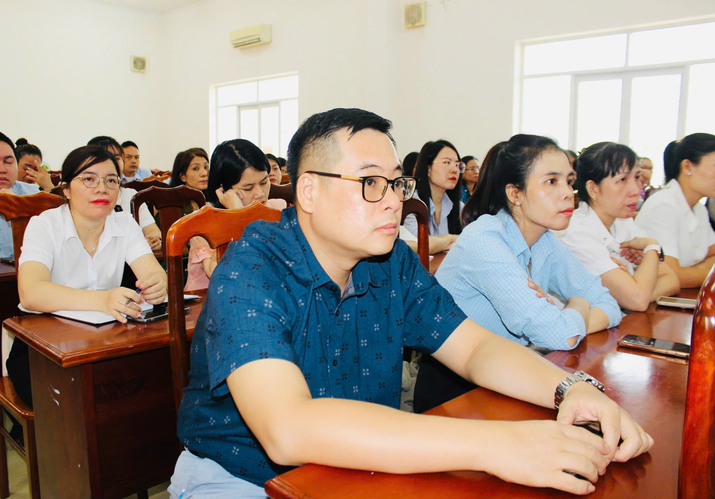 Các học viên tham dự khóa học.