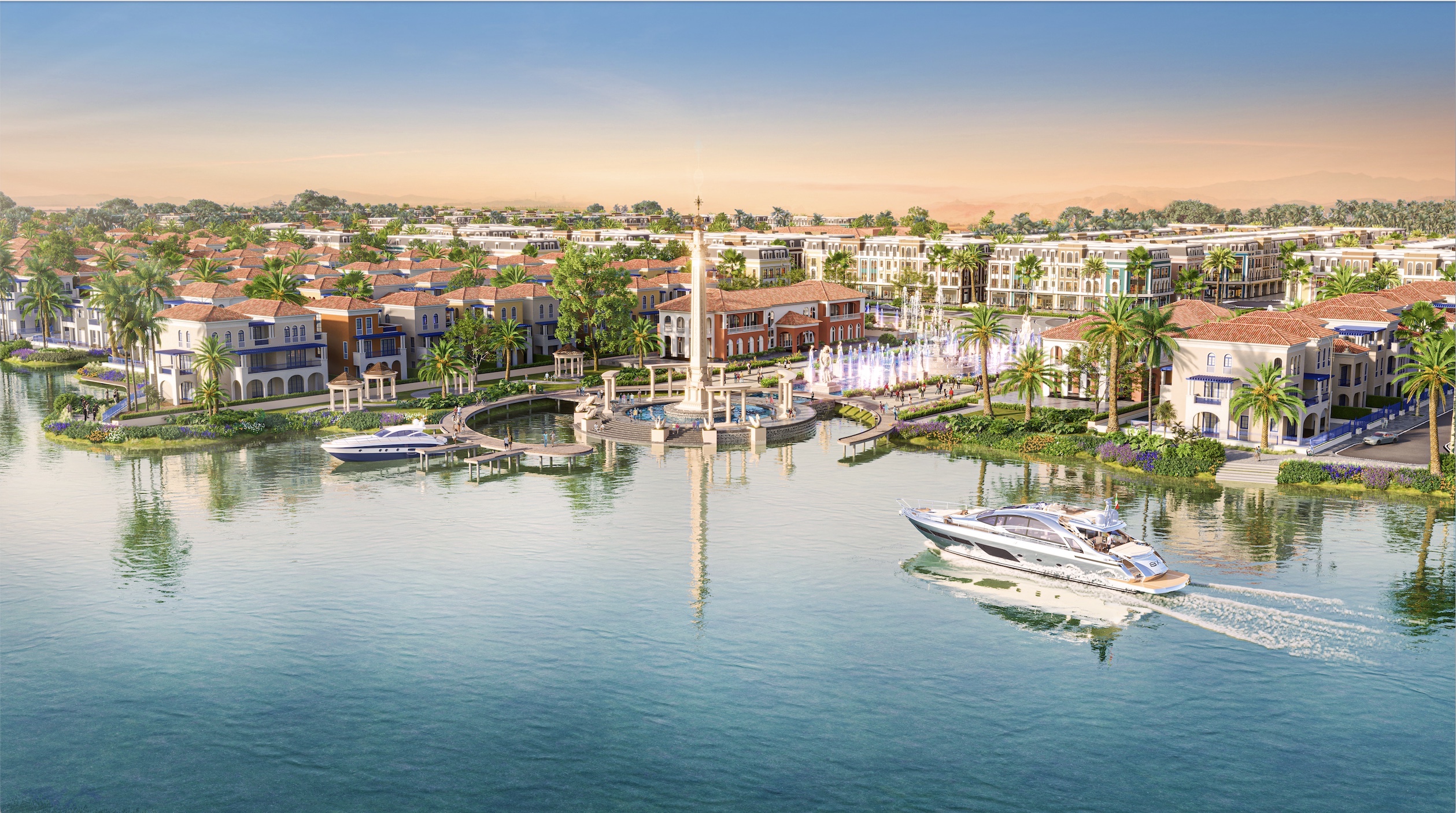 Địa Trung Hải là nguồn cảm hứng cho phân khu Limassol và cả dự án Gold Coast Vũng Tàu.