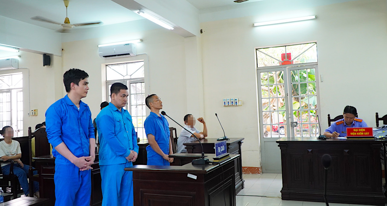 3 bị cáo bị đưa ra xét xử vào chiều 27/3.