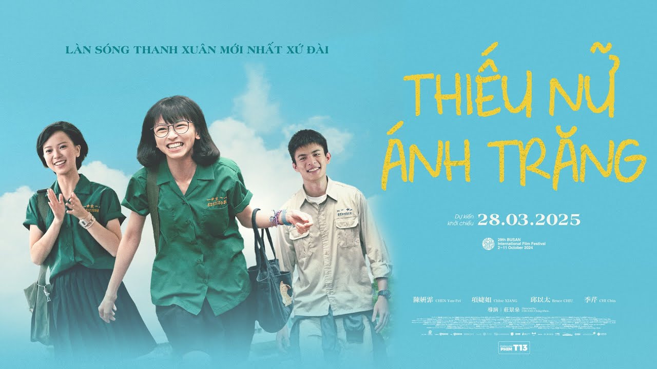  “Thiếu nữ ánh trăng” công chiếu chính thức từ ngày 28/3/2025 tại các rạp chiếu phim trên toàn quốc.