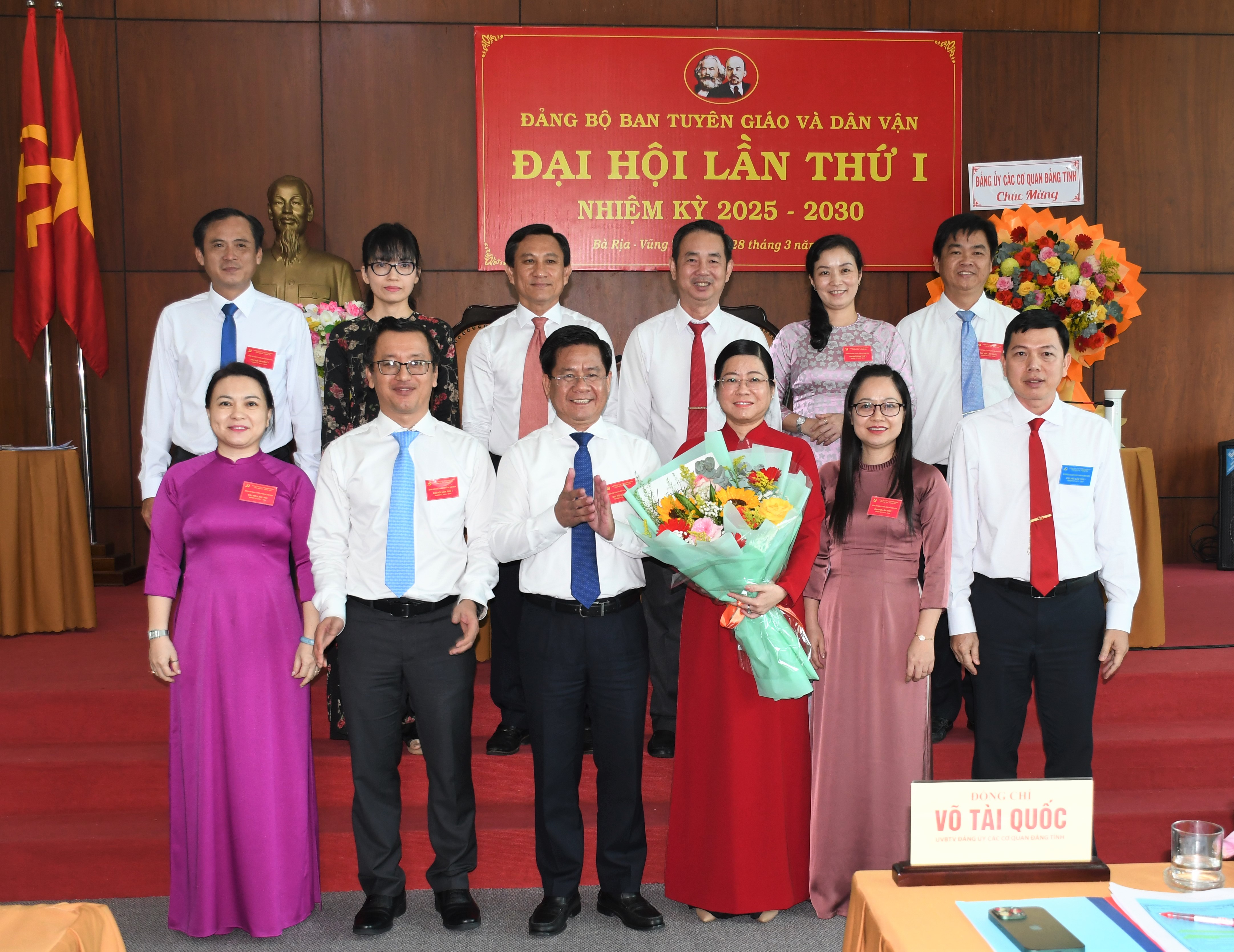 Đoàn đại biểu dự Đại hội đại biểu Đảng bộ các cơ quan Đảng tỉnh, nhiệm kỳ 2025-2030
