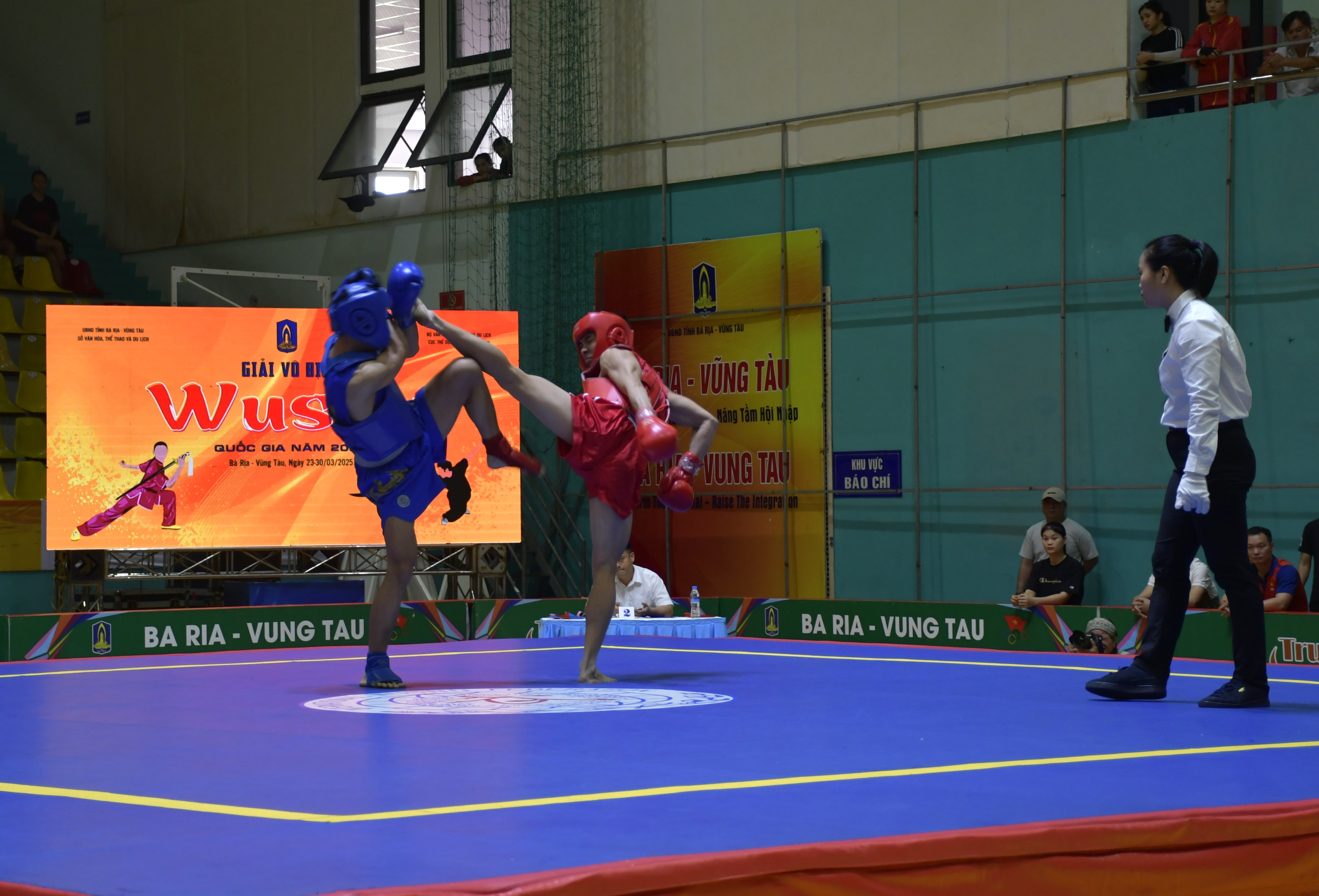 Giải vô địch wushu Quốc gia 2025 được đánh giá chất lượng môn cao.