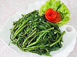 Rau muống xào tỏi lọt top món rau ngon nhất thế giới