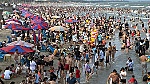 Biển Vũng Tàu đông nghẹt trong kỳ nghỉ lễ