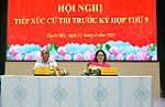 Đoàn ĐBQH tỉnh tiếp xúc cử tri trước Kỳ họp thứ 9, Quốc hội khóa XV