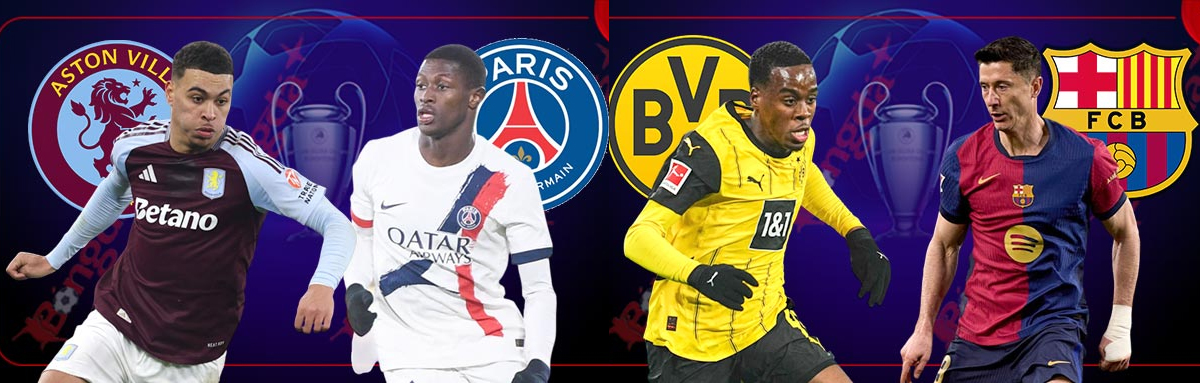 Aston Villa và Dortmund khó lật ngược thế cờ