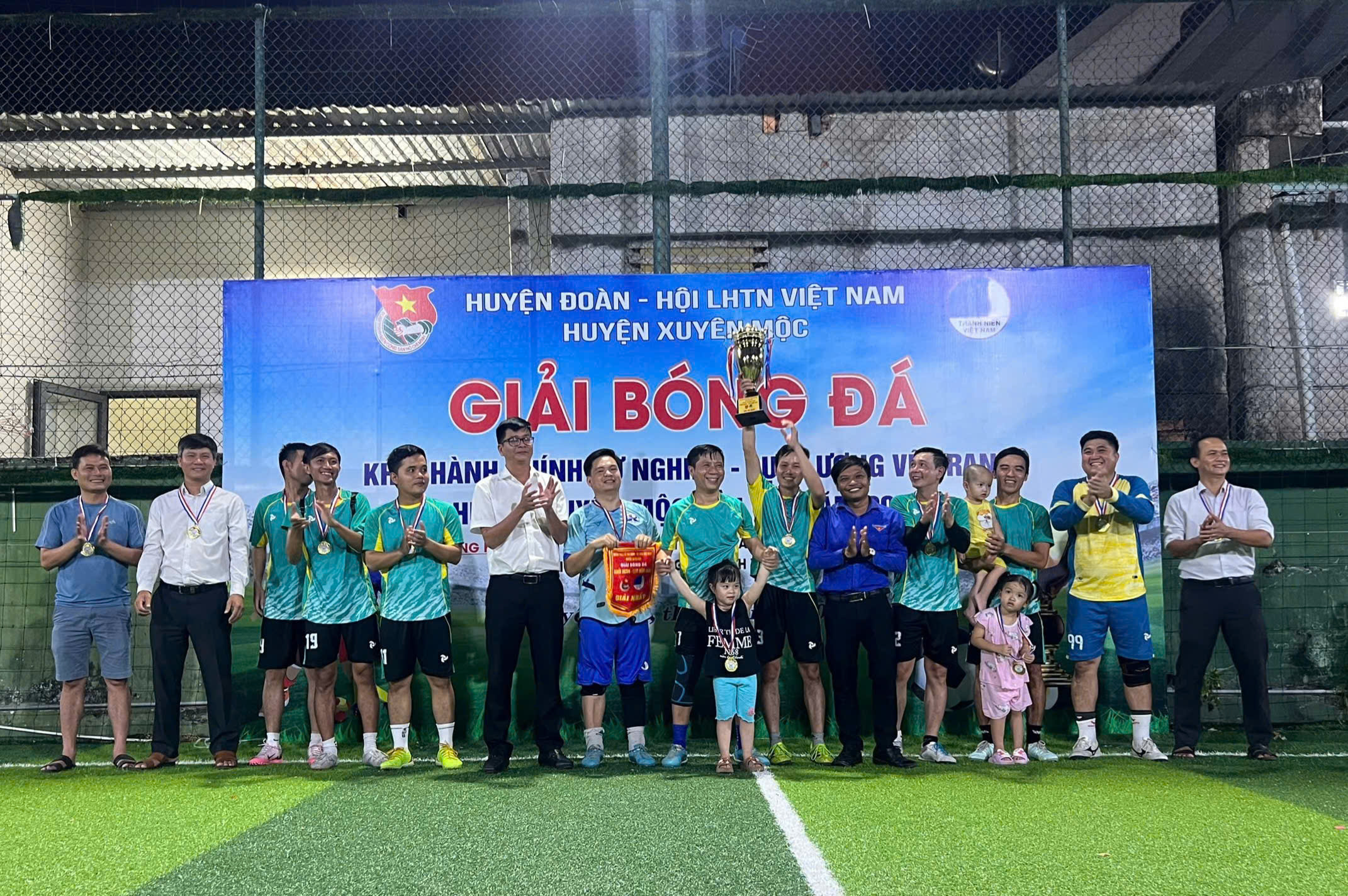 Bế mạc giải bóng đá thanh niên huyện Xuyên Mộc