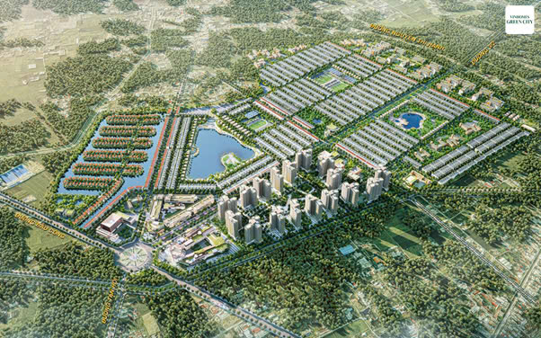 Phối cảnh dự án Vinhomes Hậu Nghĩa