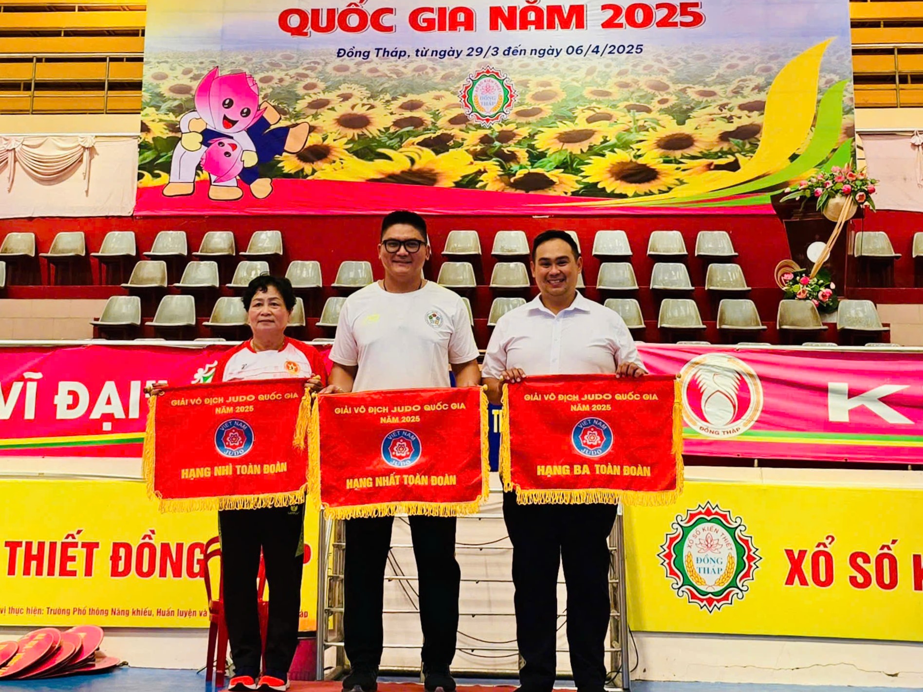 Bà Rịa - Vũng Tàu xuất sắc giành hạng Ba toàn đoàn tại Giải vô địch judo quốc gia 2025.