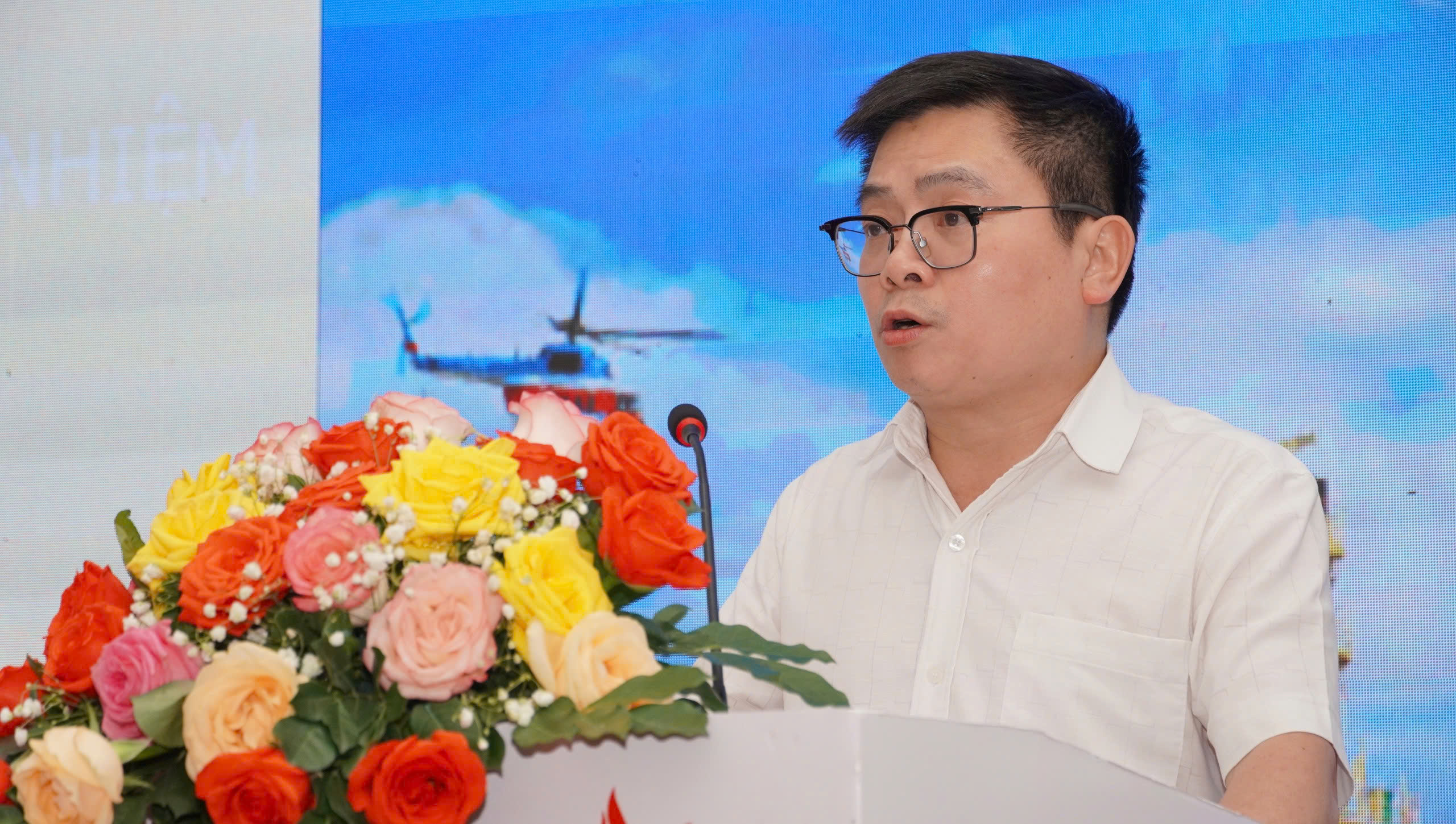 Thứ trưởng Bộ Công Thương Trương Thanh Hoài phát biểu khai mạc hội nghị