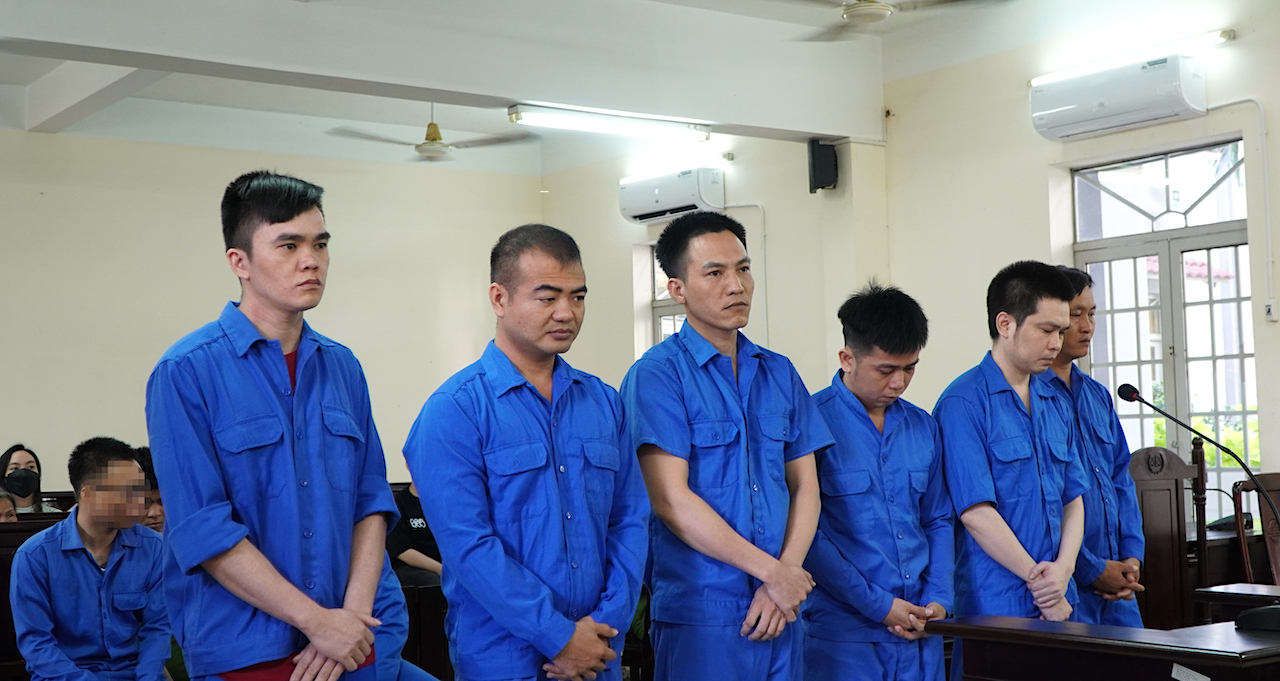 6 bị cáo lãnh 45 năm tù vì 