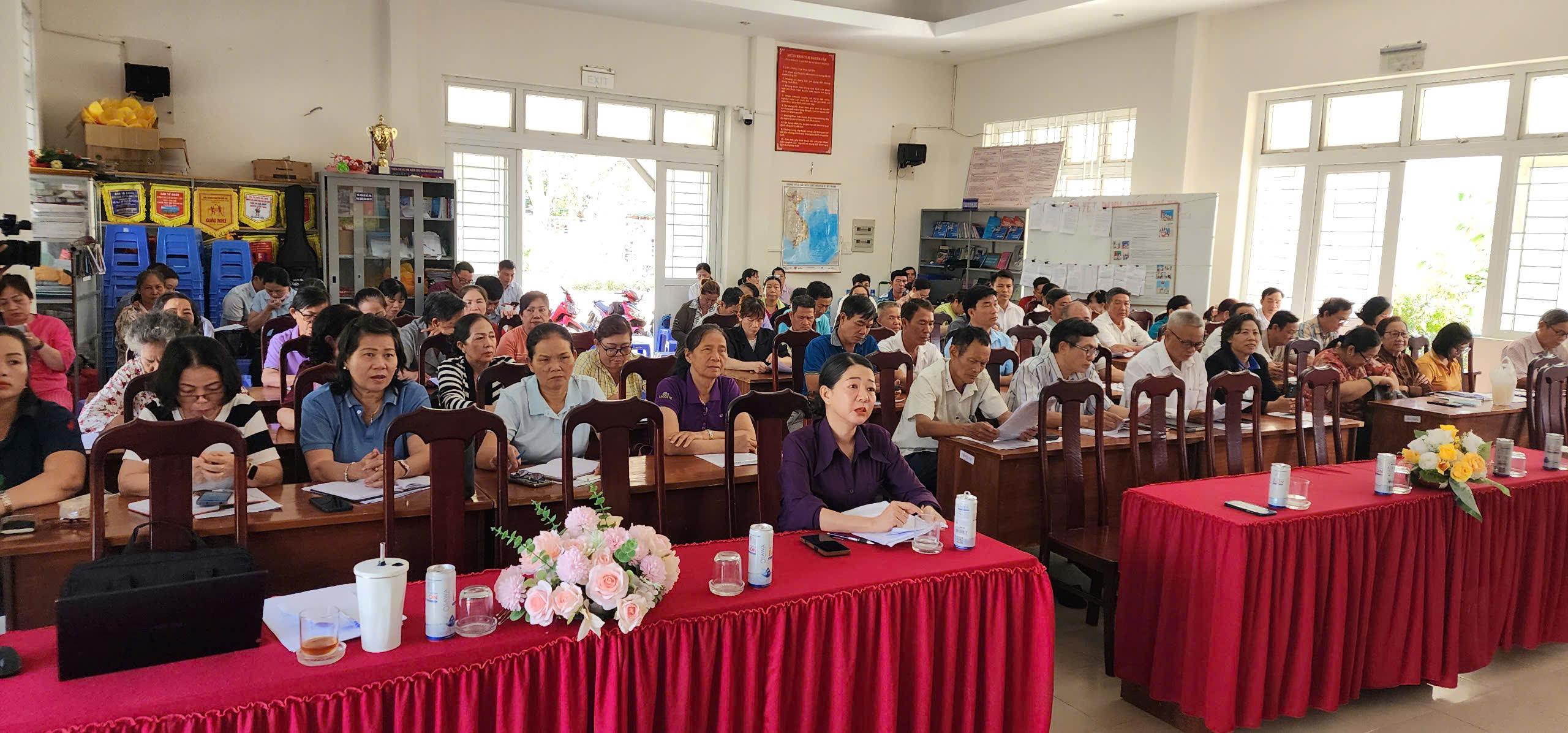 Các đại biểu tham gia lớp tập huấn.