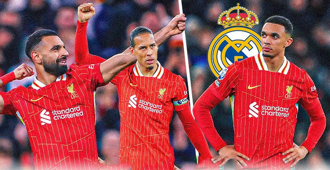 Alexander-Arnold sắp gia nhập Real thì Salah và Van Dijk lại quyết định ở lại