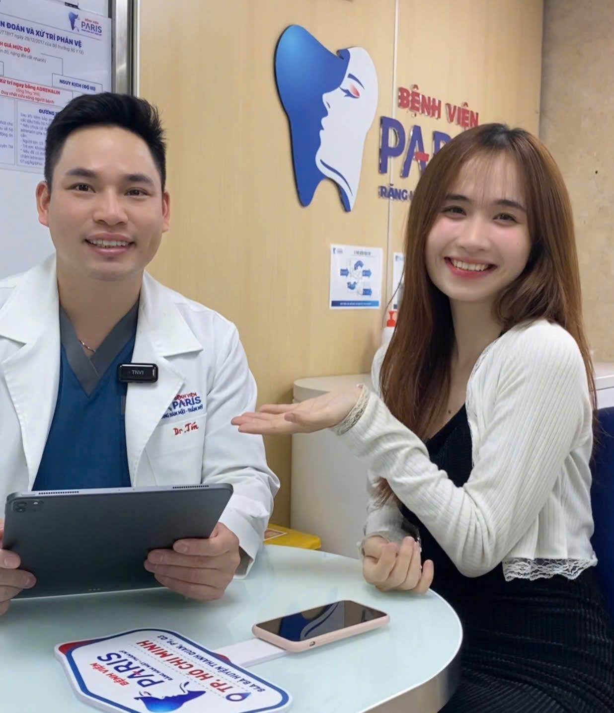 A Nha tin tưởng lựa chọn Bệnh viện răng hàm mặt Paris.