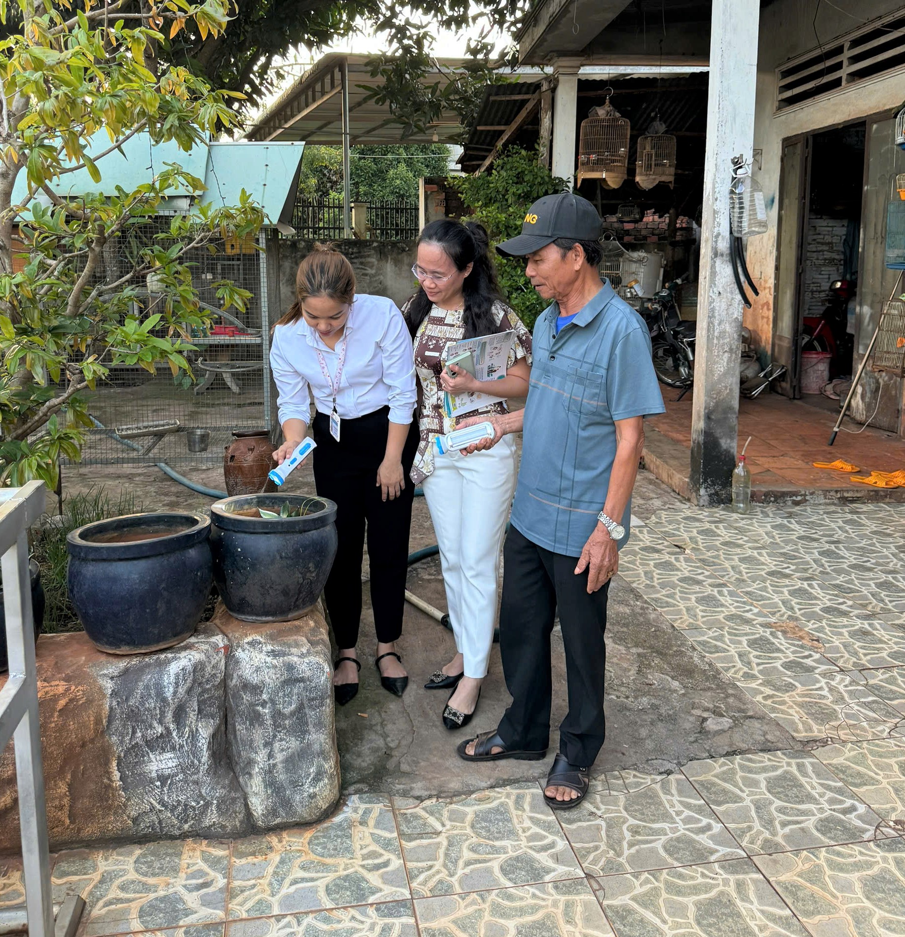 Huyện Châu Đức đang thực hiện các biện pháp phòng, chống sốt xuất huyết.