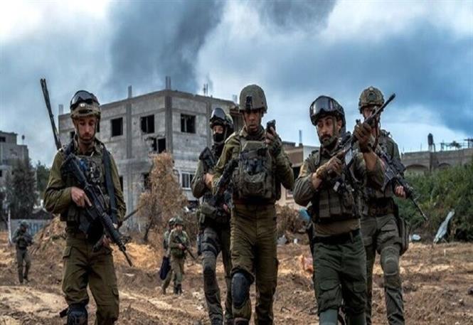 Binh sĩ Israel tiến hành hoạt động quân sự tại Dải Gaza.