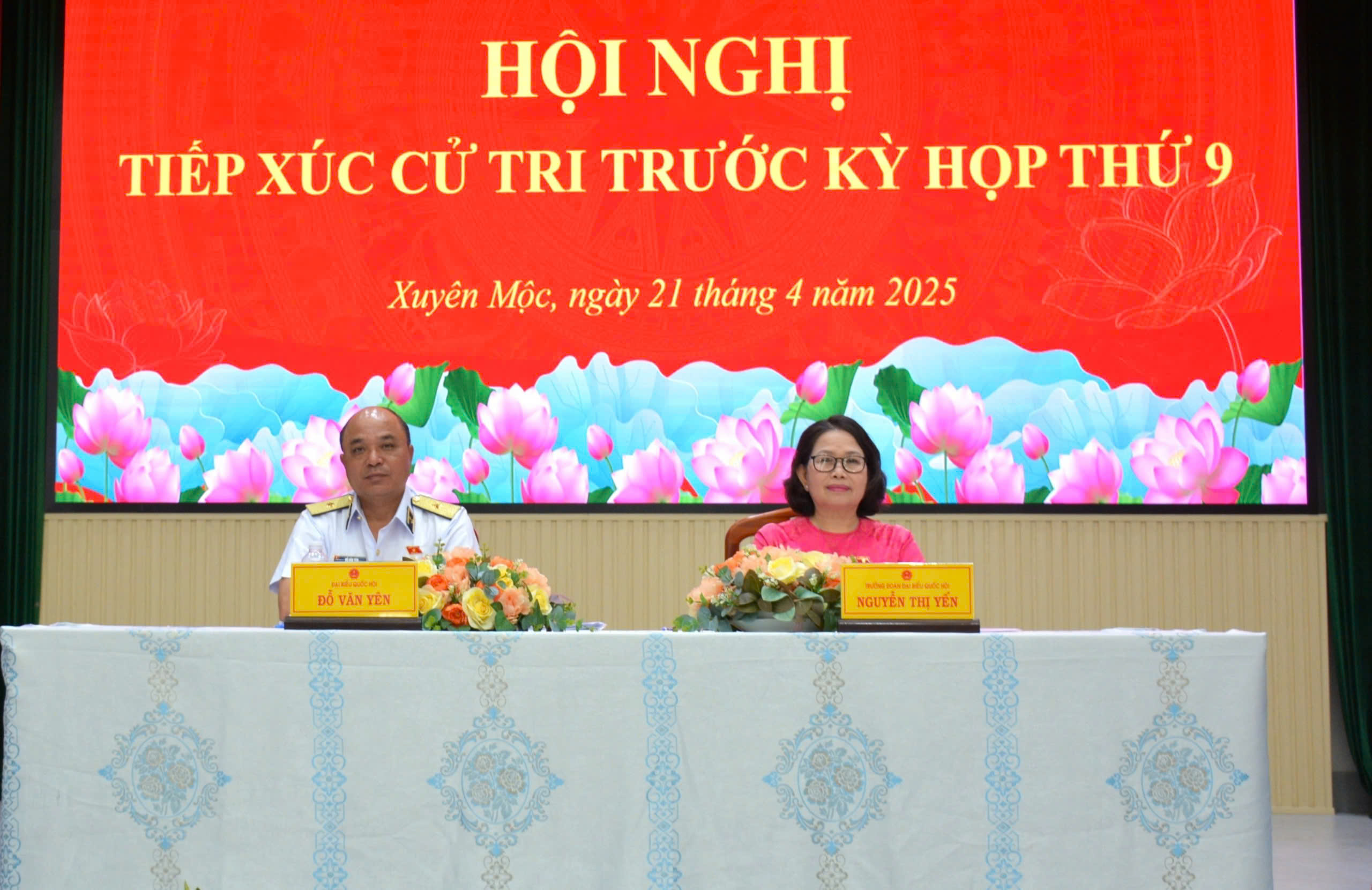 Đoàn ĐBQH tỉnh TXCT huyện Xuyên Mộc.