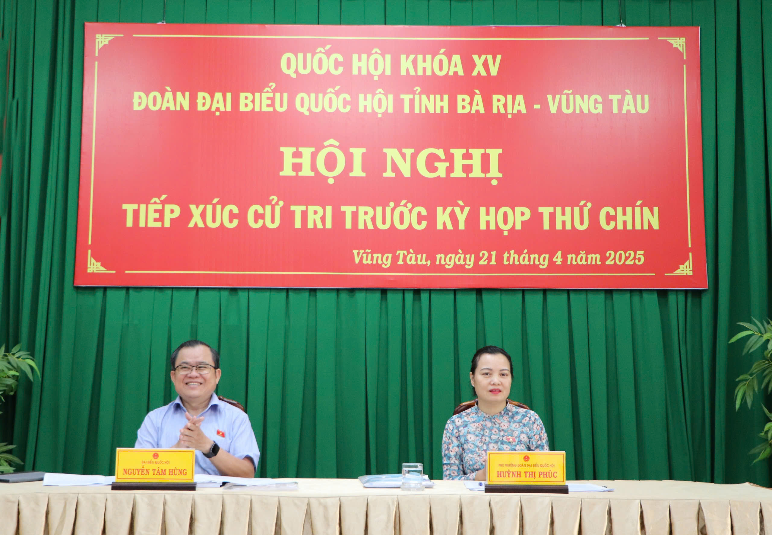 Đoàn ĐBQH tỉnh TXCT TP.Vũng Tàu.