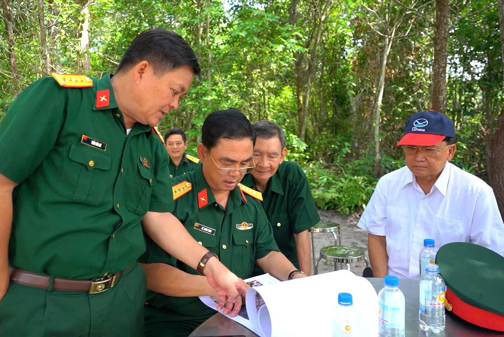 Ban chỉ đạo 515 tỉnh tiến hành tìm kiếm, quy tập mộ lịệt sỹ tại khu vực huyện Xuyên Mộc.