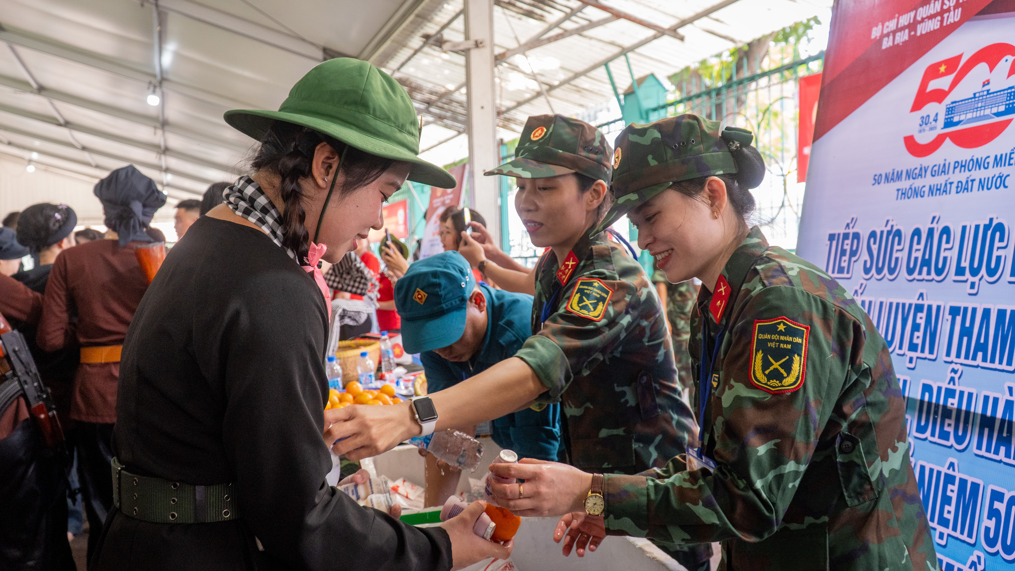 Bộ Chỉ huy quân sự tỉnh Bà Rịa-Vũng Tàu tổ chức tiếp chương trình