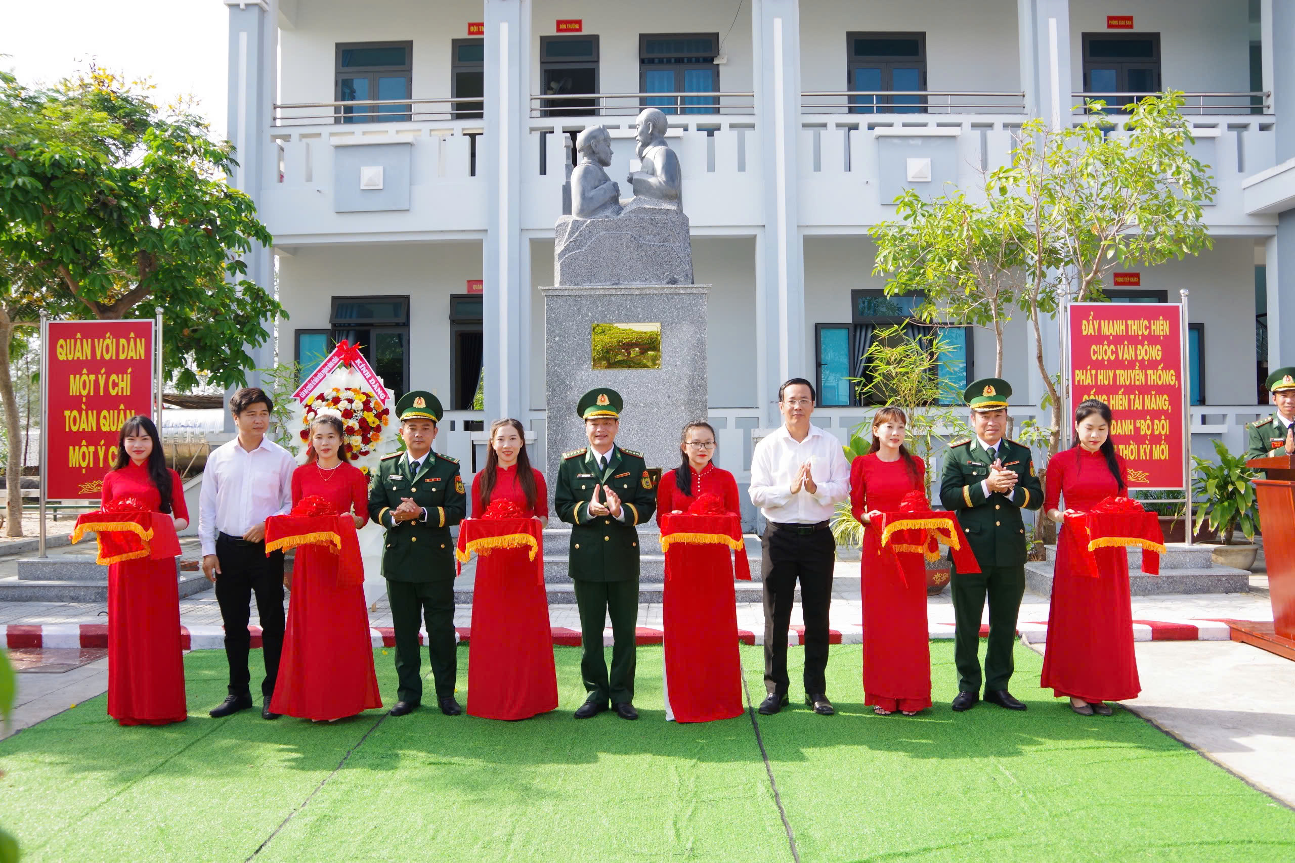 Đồn Biên phòng Bình Châu tổ chức khánh thành 