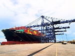 Cảng SSIT đón tàu kết nối trực tiếp với Bờ Đông Hoa Kỳ