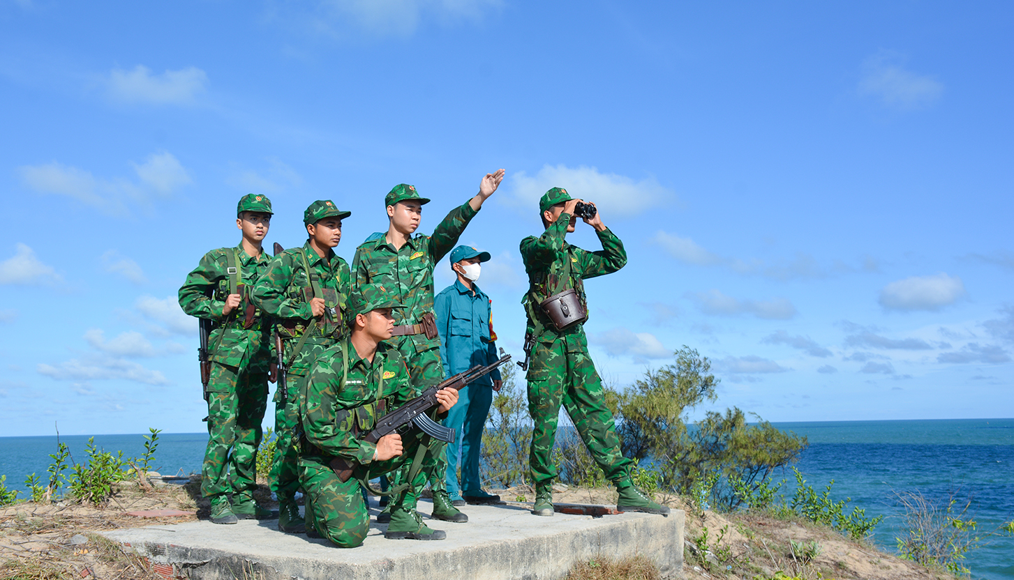 Đồn Biên phòng Phước Tỉnh, Bộ đội Biên phòng tỉnh tuần tra, kiểm soát khu vực biên giới biển.