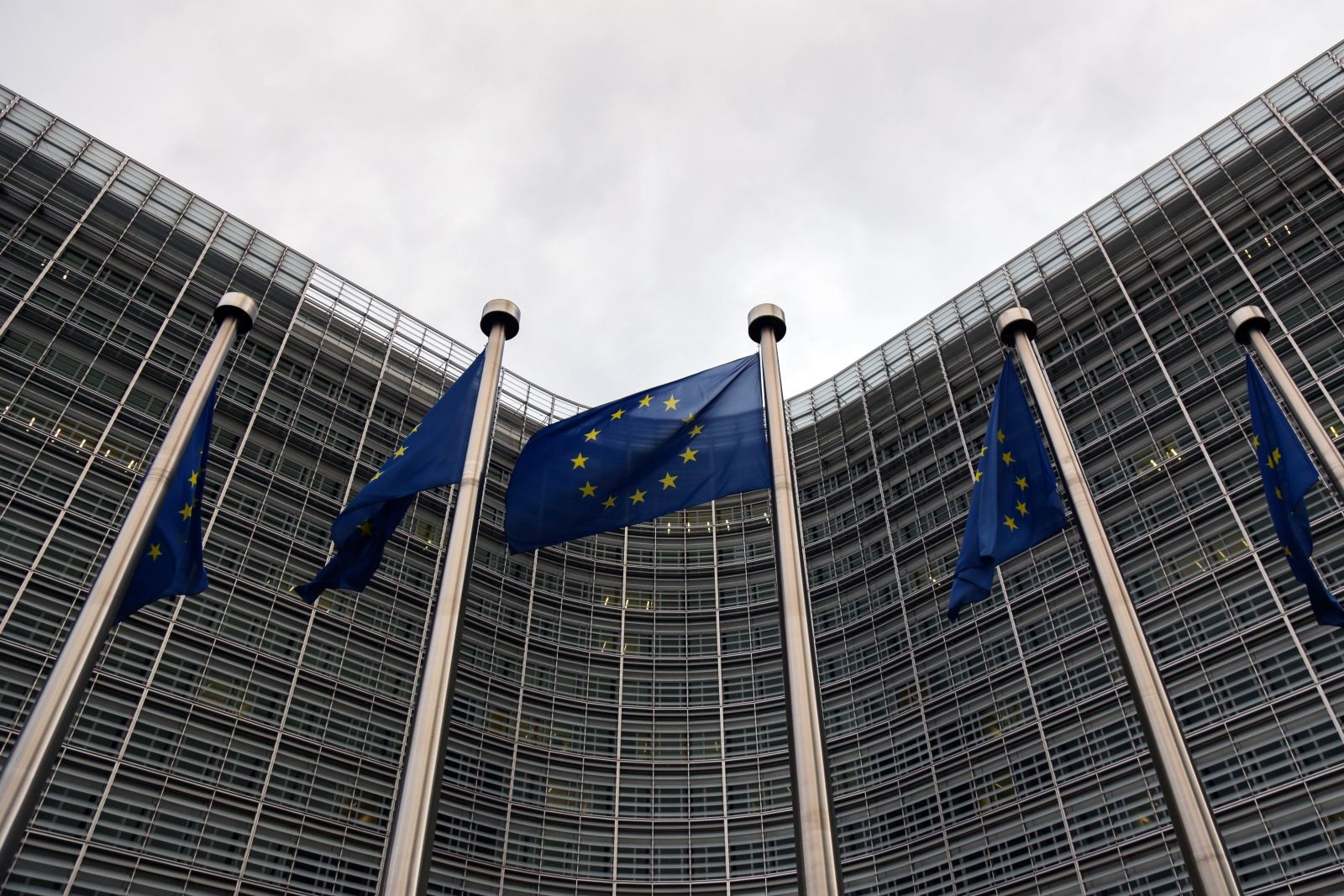 Cờ Liên minh châu Âu tại Brussels, Bỉ.
