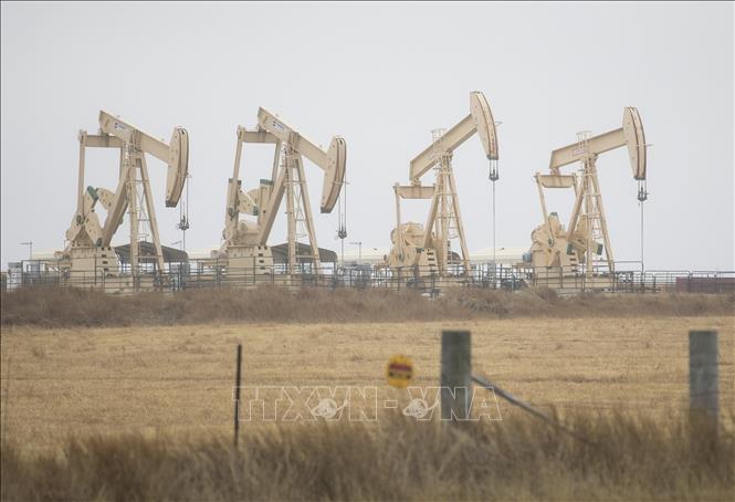 Giàn khoan dầu tại Texas, Mỹ.