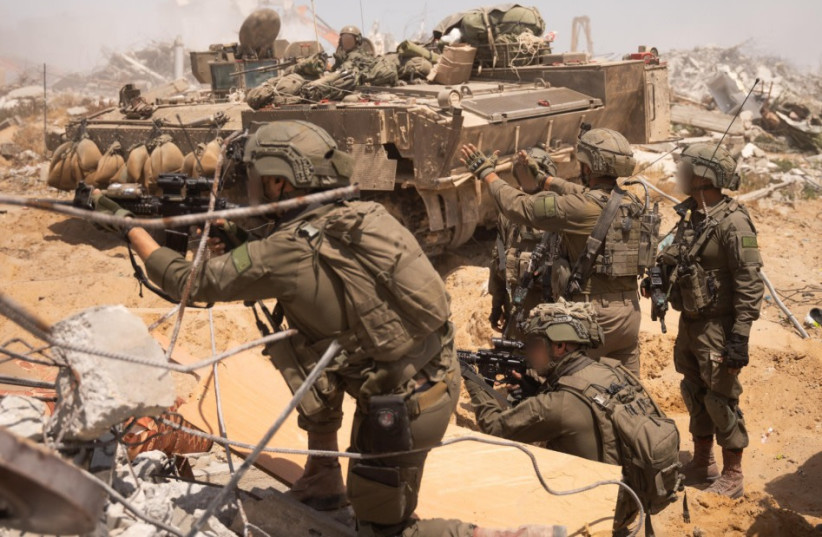 Các lực lượng IDF của Israel trong chiến dịch “Chiến xa của Gideon” ở Gaza.