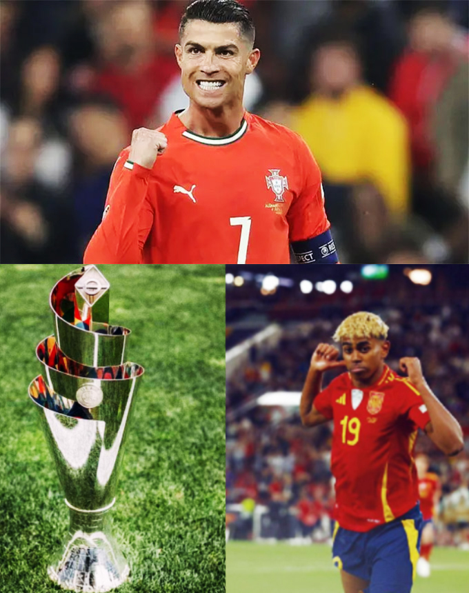 Chung kết Nations League 2024/25 sẽ là cuộc “so găng” thú vị giữa hai chú cháu Ronaldo và Yamal.