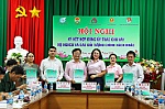 Phòng giao dịch NHCSXH Xuyên Mộc ký hợp đồng ủy thác với các hội, đoàn thể