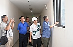 Di dời hộ dân bị ảnh hưởng, phong tỏa khu vực mất an toàn tại chung cư Lapen