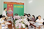 Thuế cơ sở 21 TPHCM làm việc với các xã Đất Đỏ, Phước Hải về thu ngân sách