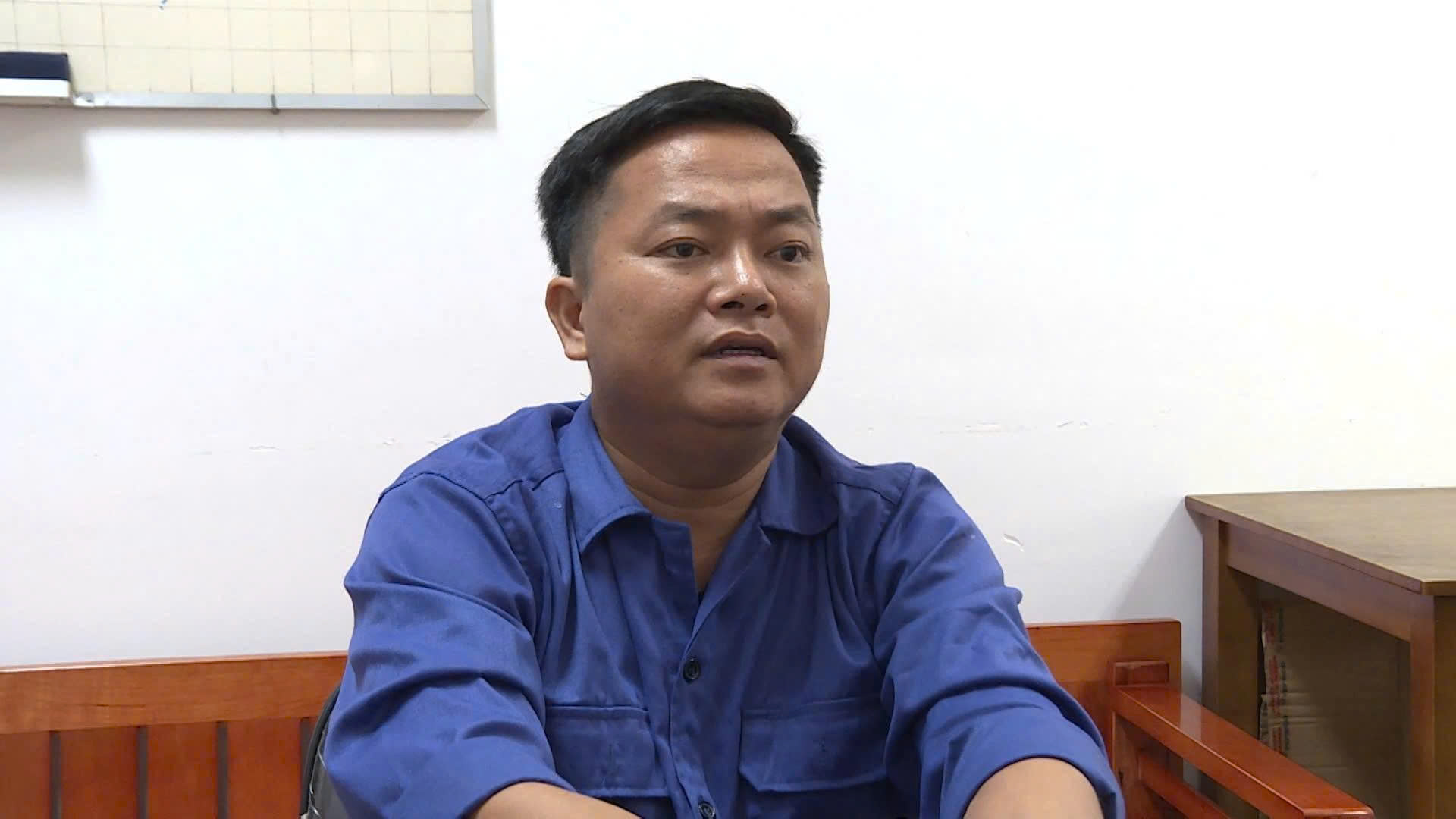 Đối tượng Trấn Văn Tuấn.