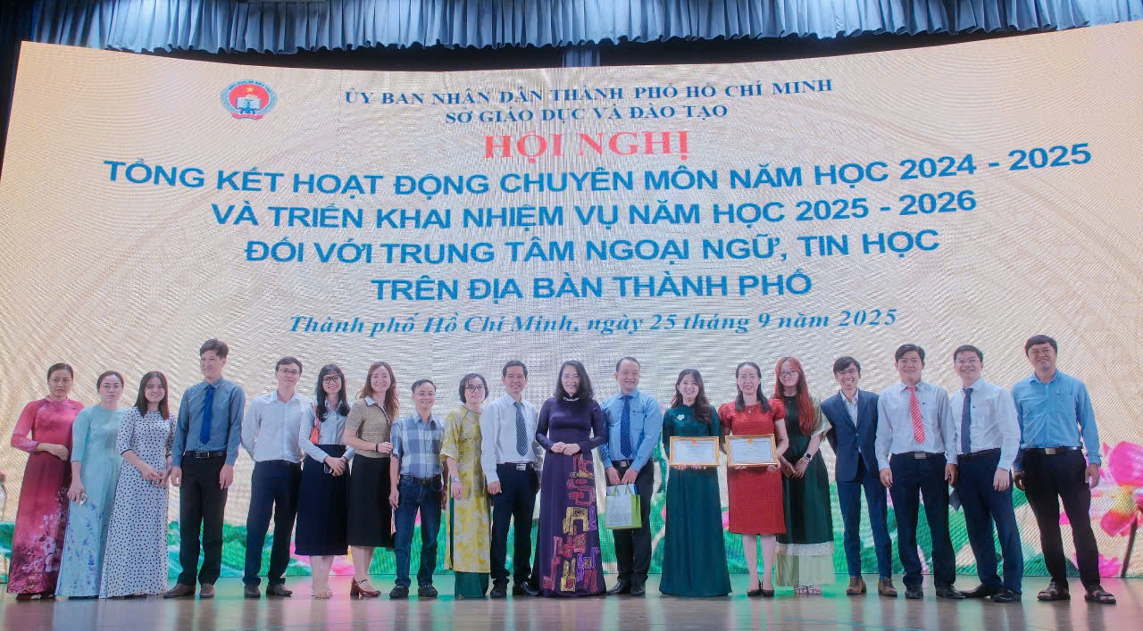 Hanex là trung tâm Anh ngữ duy nhất tại khu vực 3 (tỉnh Bà Rịa - Vũng Tàu cũ) được lựa chọn để vinh danh tại 